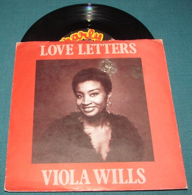 VIOLA WILLIS Love Letters ORIG 1st UK CHARLY 1980 PIC COVER 45''