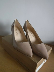 6 Nude With Unisa All Leather Ladies Colour New Court Size Shoes Box S5nwq8U