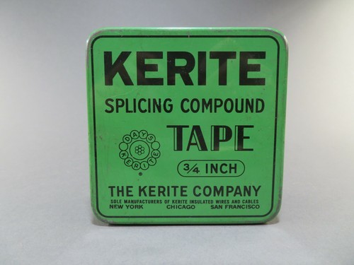 Cinta compuesta de empalme vintage de 3/4 pulgadas KERITE Company (6) - Imagen 2 de 8