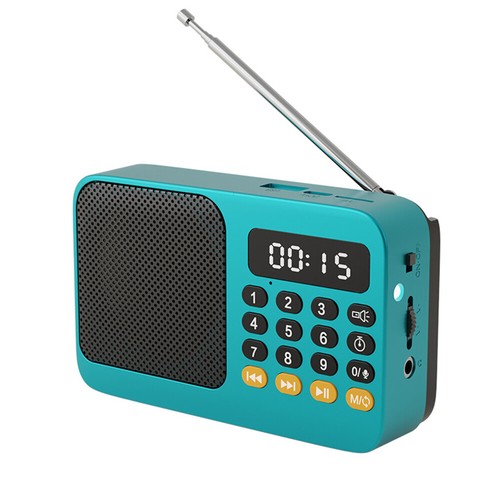 Mini Digital Radio Receiver Speaker MP3 Music Player FM USB TF Card Portable - Picture 20 of 28
