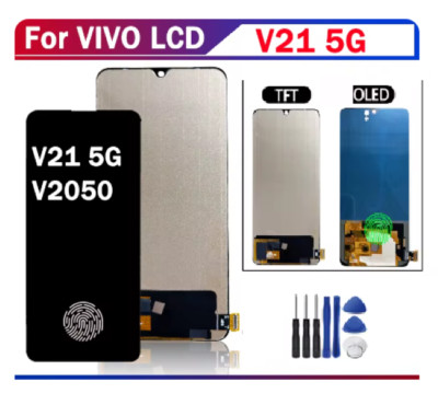 For Vivo V21 5G LCD V2050 Display Touch Screen Digitizer Assembly Replacement