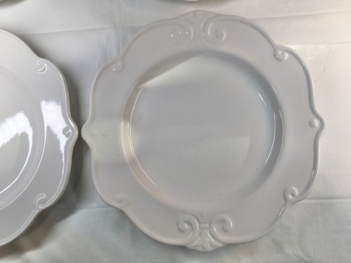 Sauvignon Blanc De Blanc Dinner Plates 10-5/8" Wide, Vintage Lot Of 4. - Picture 4 of 14