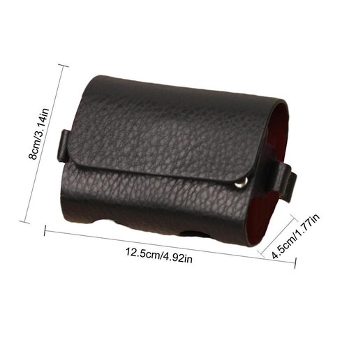 Golf Pouch Waist Bag Travel Case Leather Buckle Durable Wear-resistant for Gift - Picture 26 of 28