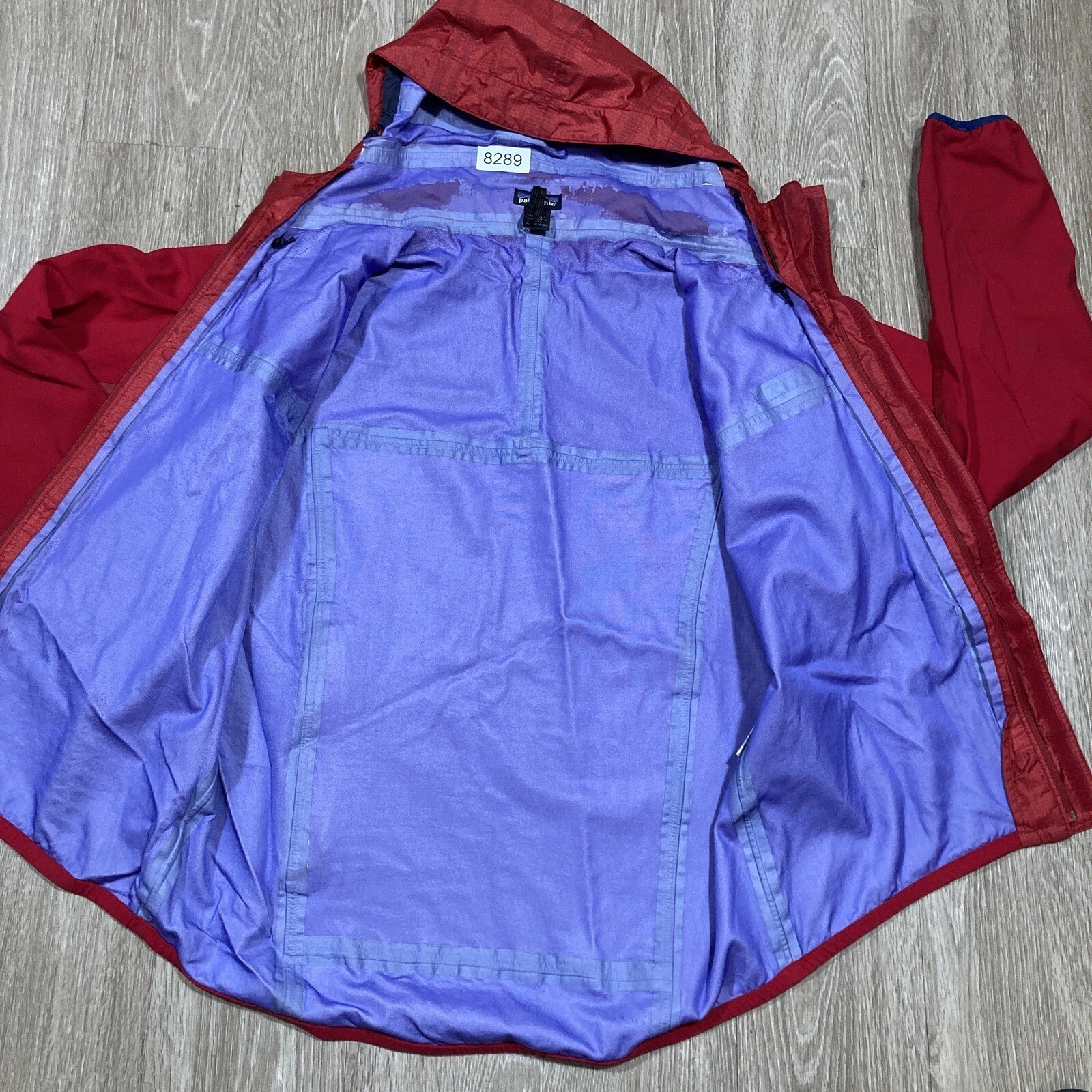 patagonia athletic active-wear zip up windbreaker coat jacket