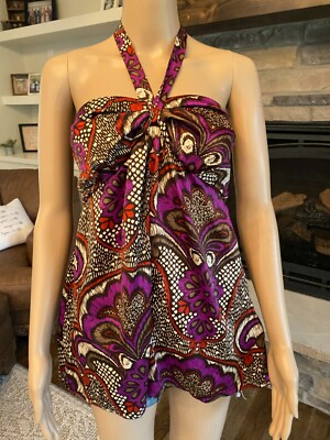 The Limited Womens Sleeveless Halter Blouse Size Medium NWT- 031