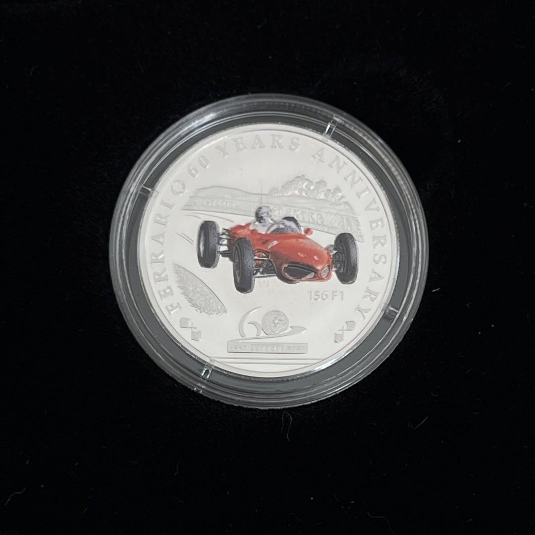 FERRARI 60TH ANNIVERSARY シルバーコイン FERRARI 60TH ANNIVERSARY Silver Coin Limited to 999 Super