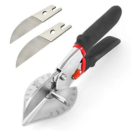 Tijeras de inglete/montón multifuncionales para corte angular de moldeo y recorte Foto 2 de 4