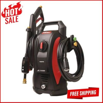#ad Electric Pressure Washer 1600 Psi Outdoor Use Compact Design Vertical Storage $101.72