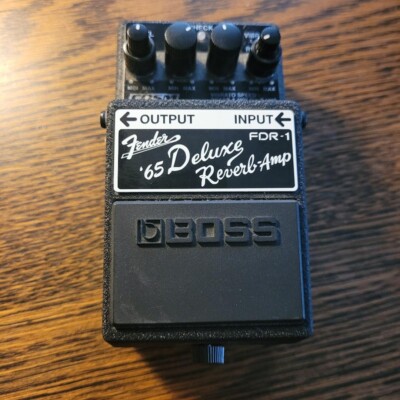 ギター Boss FDR-1 Fender '65 Deluxe Reverb Boss, FDR-1, Fender, 65' Deluxe Reverb, Gutar, Effect Pedal