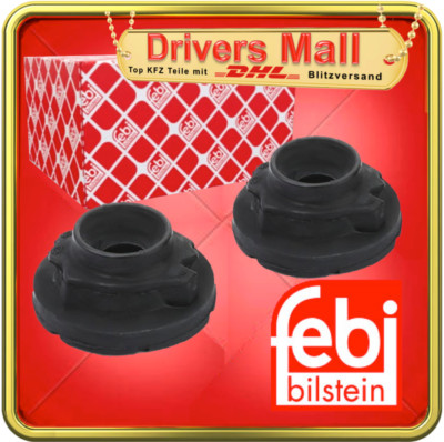 2x FEBI Federaufnahme Hinterachse VW Golf 4 Polo SKODA Octavia AUDI Gummi oben