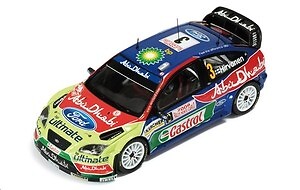 Voiture Miniature Ford Focus RS WRC pour Vitrine de Collection 1:43