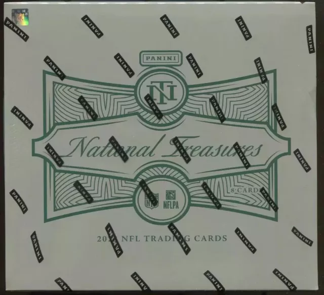 RIP & SHIP - 2023 PANINI NATIONAL TREASURES NFL FOOTBALL HOBBY BOX FREE SHIP
