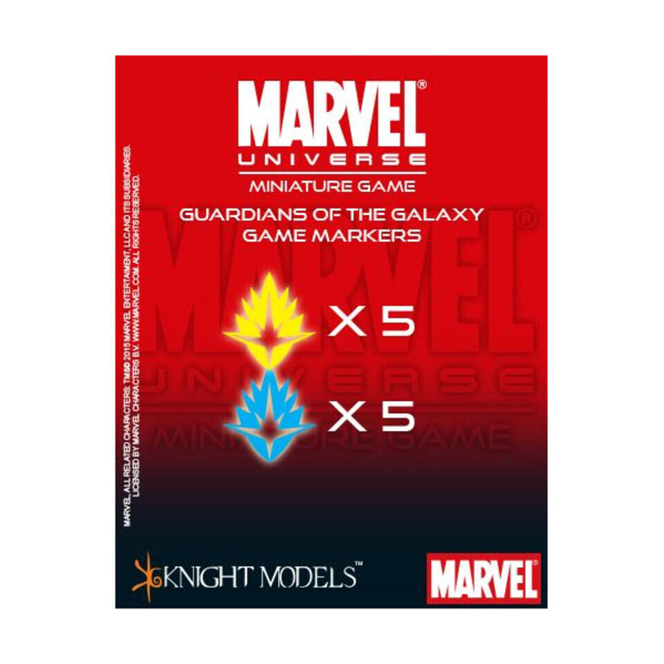 Модели рыцарей Вселенной Marvel с минимальными игровыми маркерами - Guardians of the Galaxy NM 2290₽