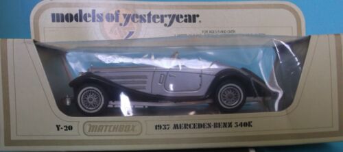 +++ 1937 MERCEDES-BENZ 540K by MATCBOX 'Y-20' +++