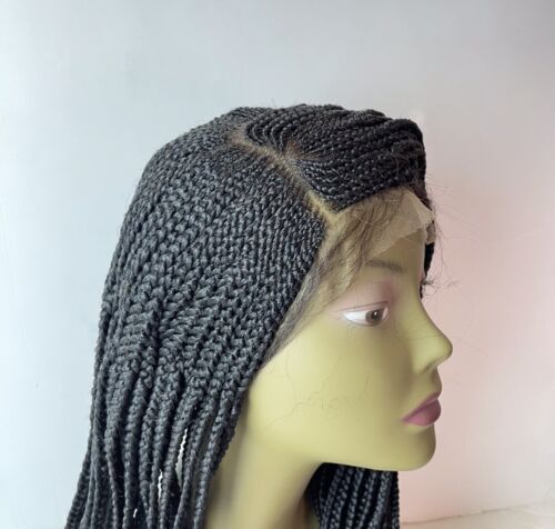 Box Braids Cornrow Lacefront Perücke - Bild 3 von 13