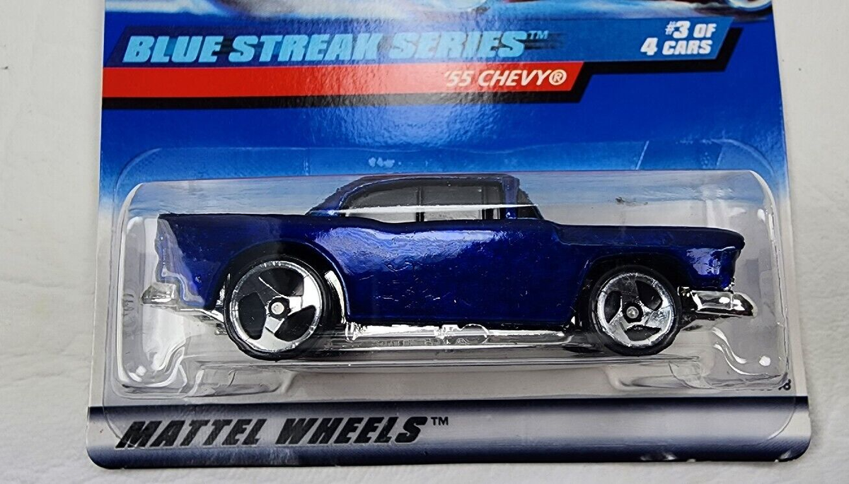 1998 Hot Wheels Blue Streak Series * 1955 Chevy * collector
