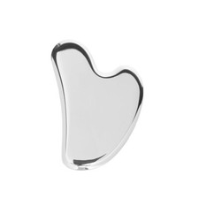 Gua Sha Board Heart Shape Stainless Steel Muscle Massage Tissue Therapy Scraping