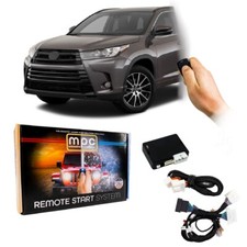 Remote Start Kit 2014-2019 Toyota Highlander  Plug and Play  3X Lock to Start
