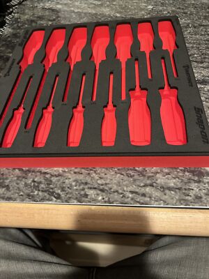 Snap On fmsgd04br foam cutout for 13 pc torx screwdriver set