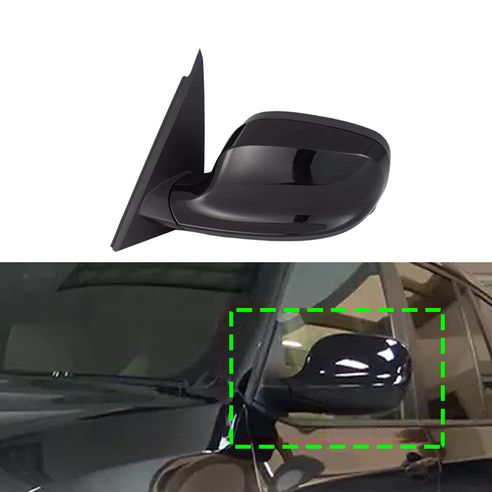 For BMW X3 F25 2011-2014 Memory Power Heated Mirror Black Left