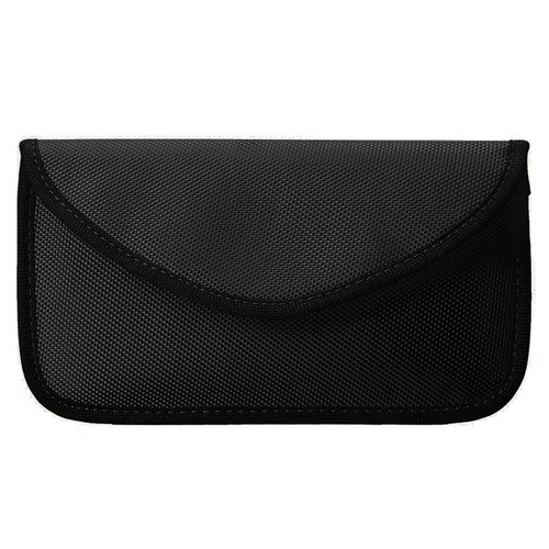 Schwarz Doppellagig Anti Strahlung Tasche Anti Tracking GPS Signal Blocker Neu - Bild 4 von 22