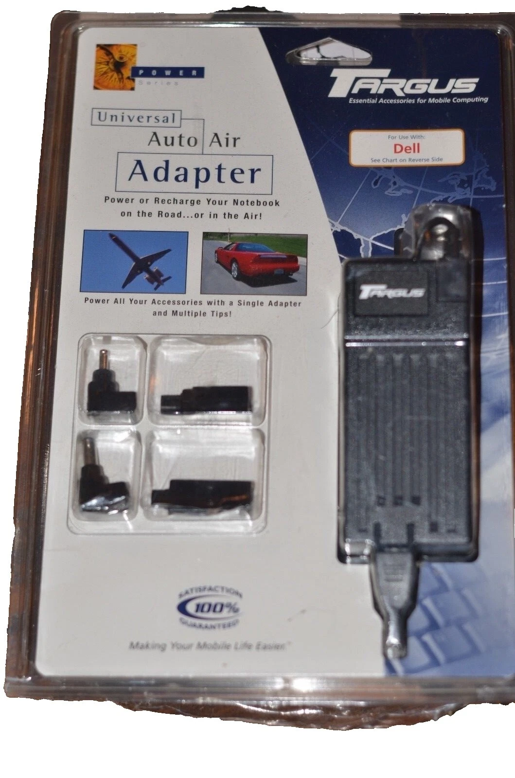 Targus Portátil Alimentación DC/in-Car adaptadores/Cargadores Para Dell