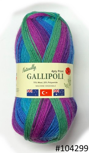 Naturally Gallipoli 4 ply Sock Yarn - 100g/400m - Picture 6 of 9