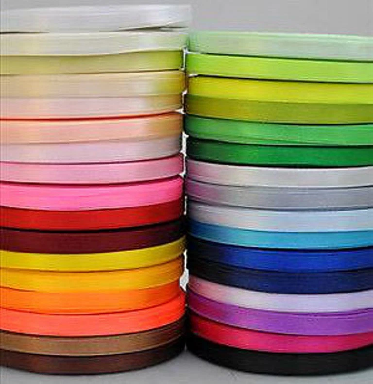 ROULEAU 10 mètres RUBAN SATIN UNI 6 mm - Nombreux Coloris - Scrapbooking Bijoux