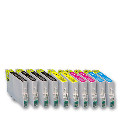 10 Druckerpatronen für Epson Drucker WorkForce BX 635FWD BX 925FWD BX 935FWD