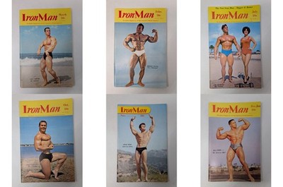 Iron Man Magazine: 1966/1967/1968: Arnold Schwarzenegger, muscle, body building