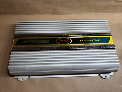 Crossfire Vr404 400 Watt 4 Channel Car Stereo Audio Amplifier