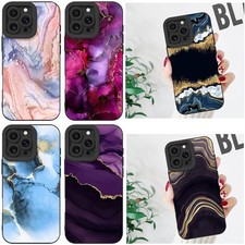 Delicate Marble Gel Cover For Samsung S26 Plus iPhone 14 16 15 17e 13 Phone Case