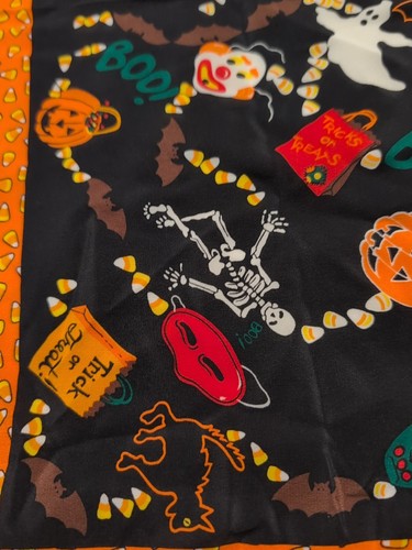 Bufanda de Halloween de colección de Elaine dorada para colección XIX Ltd ¡Súper linda!! - Imagen 2 de 6