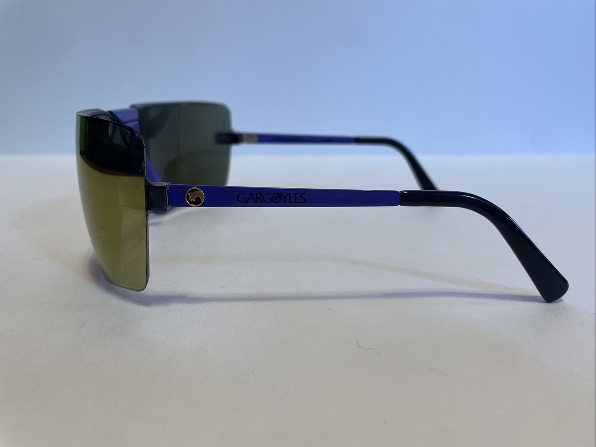 Vintage Gargoyles Purple and Gold USA Sunglasses Shades | eBay
