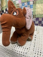 Disney Elephant TANTOR Young Tarzan Mini Bean Bag Plush - Sound Not Working