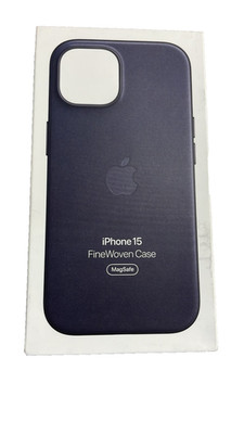 Apple iPhone 15 FineWoven Case with MagSafe - Black