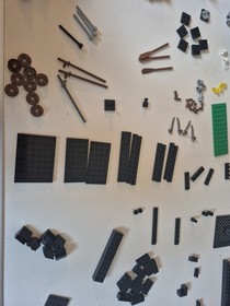 LEGO 6273 Rock Island Refuge   Vintage Lots of Parts figures Raised Base PARTS