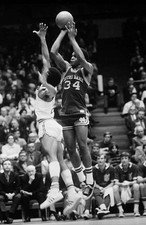 Basketball NCAA Playoffs Notre Dame Austin Carr in action taking s- Old Photo