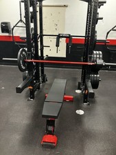 Squat Rack With Weight Set and Bench