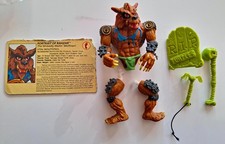 TMNT TEENAGE MUTANT TURTLES TORTUES NINJA VINTAGE - RAHZAR 1991 - PLAYMATES TOYS