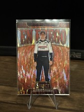 2025 Panini Select - En Fuego Austin Cindric #8