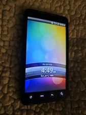HTC EVO 4G Smartphone PC36100, Black, Sprint, 512mb storage 