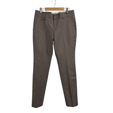 Banana Republic Martin Fit Skinny Pants Taupe Gray Size 2R Cotton Stretch Work