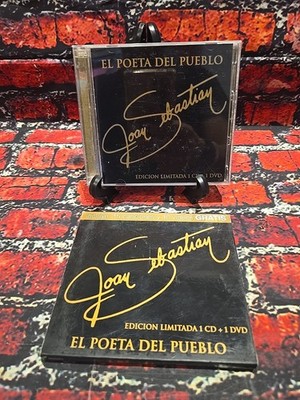 Joan Sebastian - El Poeta Del Pueblo - CD/DVD - MADE IN MEXICO - 1st Edition