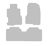 Fußmatten passend für Honda Civic VII Typ  5 türig (Baujahr 2000 - 2005), Deluxe