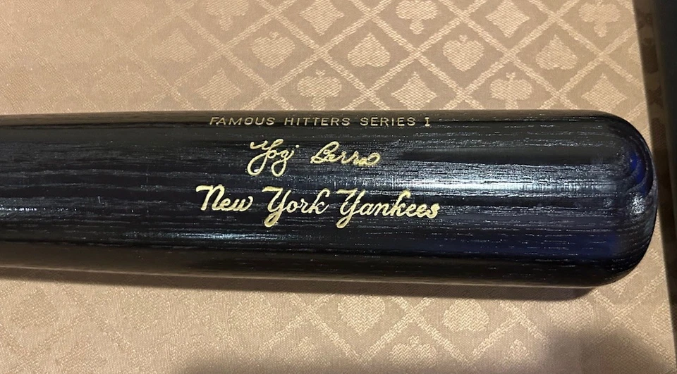 Yogi Berra Louisville Slugger Bat Famous Hitters Series Hillerich & Bradsby 34” - Image 2 of 4