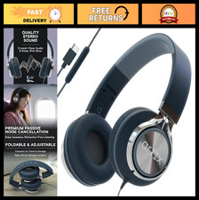 USB C Wired Headphones with Mic  Volume Control, Noise Isolating Earphones for