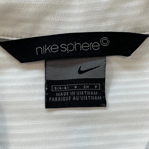 Chaqueta deportiva Nike Sphere para mujer con cremallera completa para correr ligera blanca S - Imagen 14 de 16
