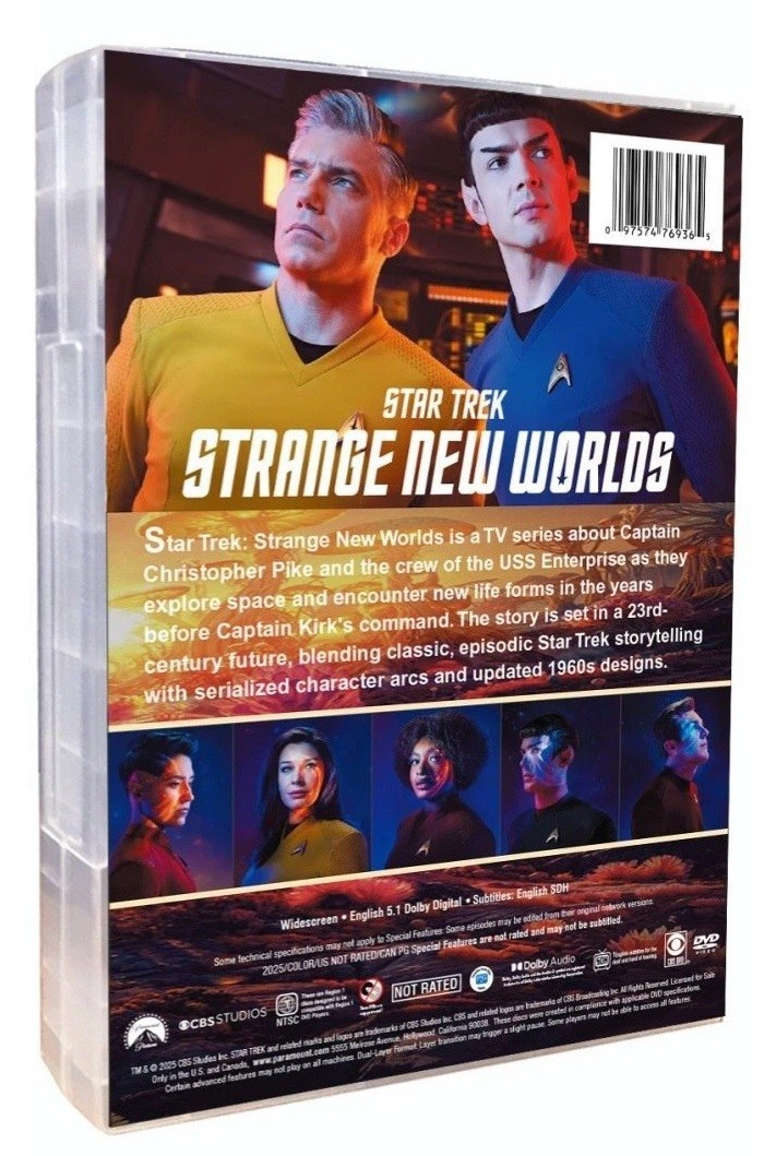 Star Trek: Strange New Worlds – Complete DVD Collection: Seasons 1