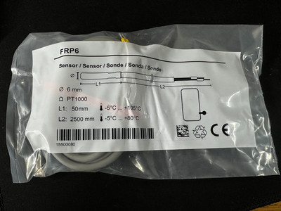 Solarthermischer Temperatursensor TP1000 50x150mm